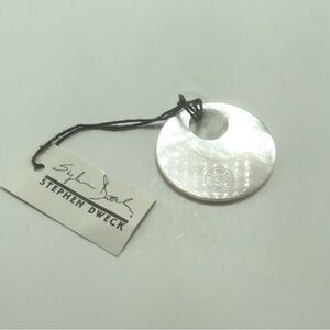 Steven Dweck Mother of Pearl Pendant Disc